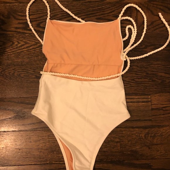 Shopbop White One Piece Swimsuit - Picture 5 of 10